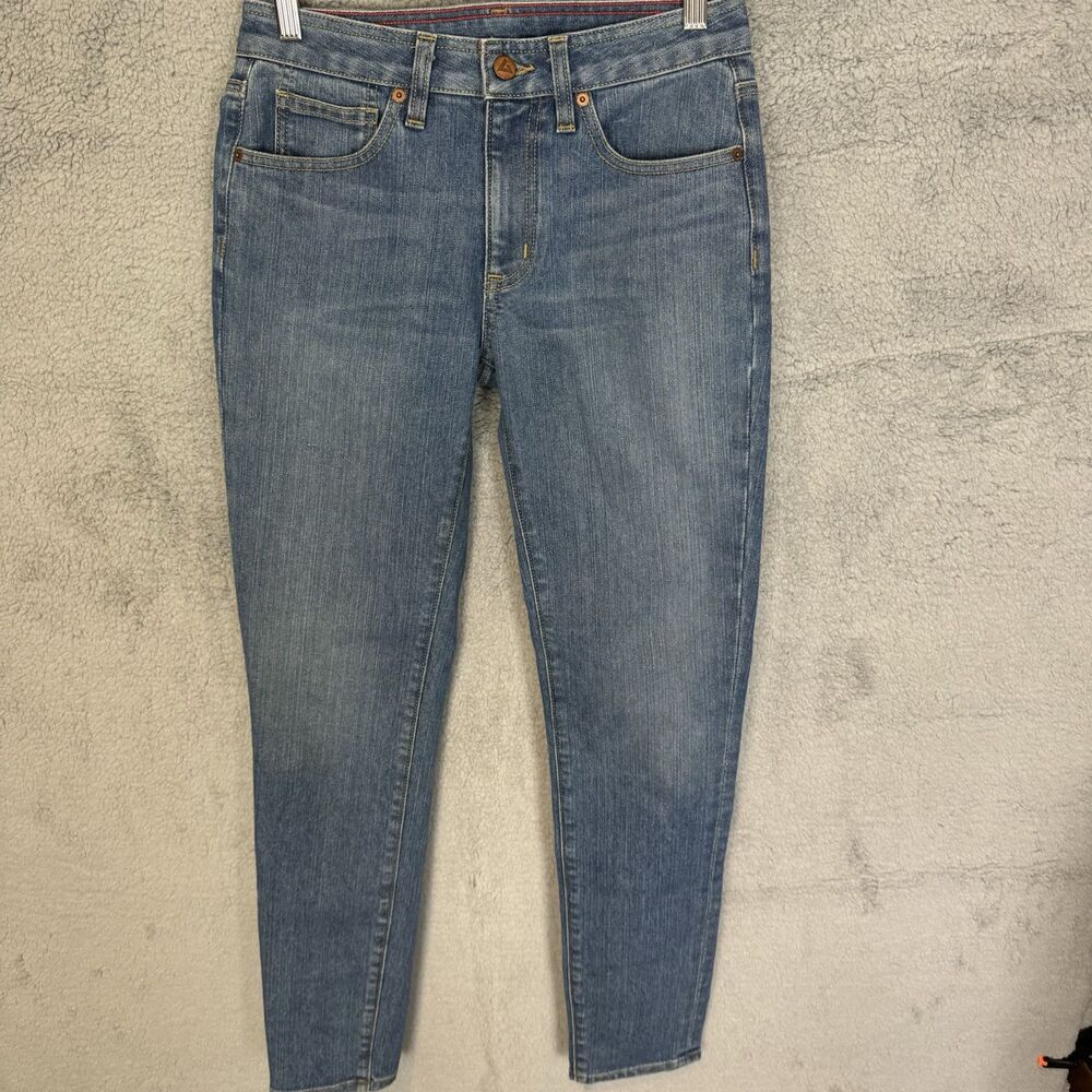 American Giant Jeans Womens 27 Blue Dakota Skinny Stretch‎ Denim Ankle Mountain